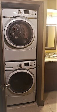 In-Room Stackable Washer/Dryer