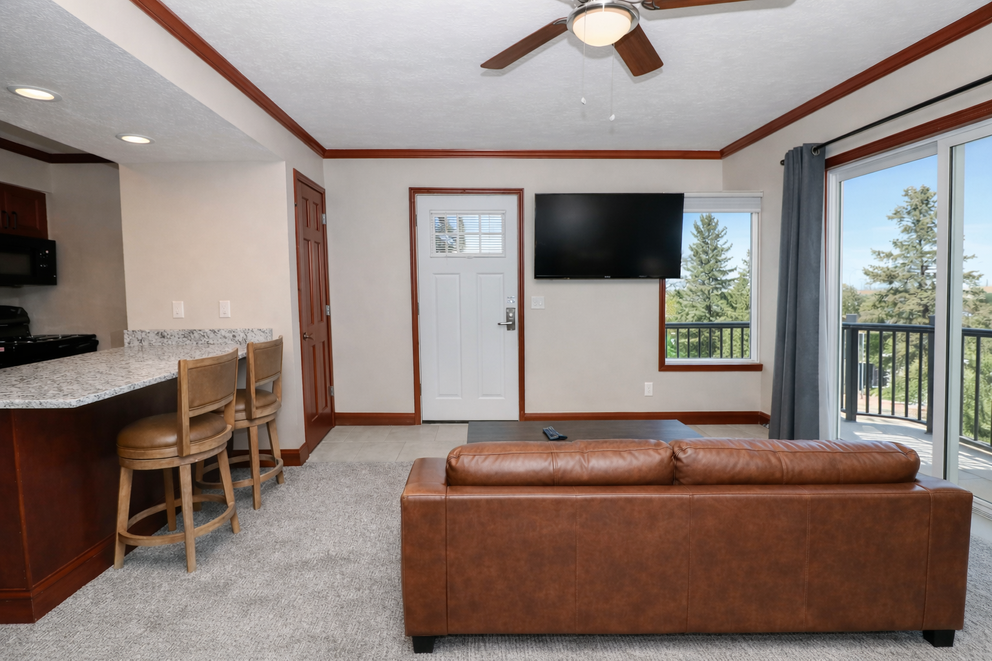 2 Queen Bed Suite Living Room